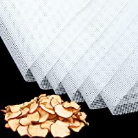 6 Piezas de Hojas de Deshidratador de Silicona Cuadradas Alfombrillas Deshidratadoras de Frutas Antiadherentes Rejilla…